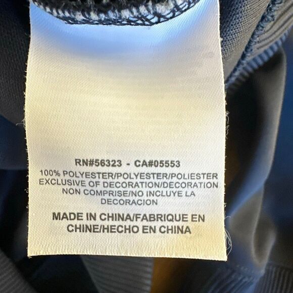 Nike Full Zip Jacket 3XL Mens Shacket Orange Blue Pockets Sweatshirt Workout - Picture 6 of 8